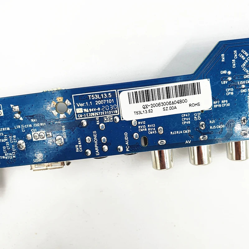 Custom New LCD TV motherboard T53L13.5 V53 Chip TV driver board Free remote contr Free remote controlManufacturer