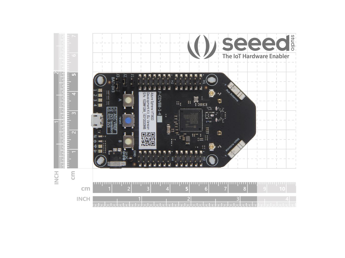 Azure Sphere MT3620 Development Kit EU Version Custom PCB oven pcba pcba smt pcba