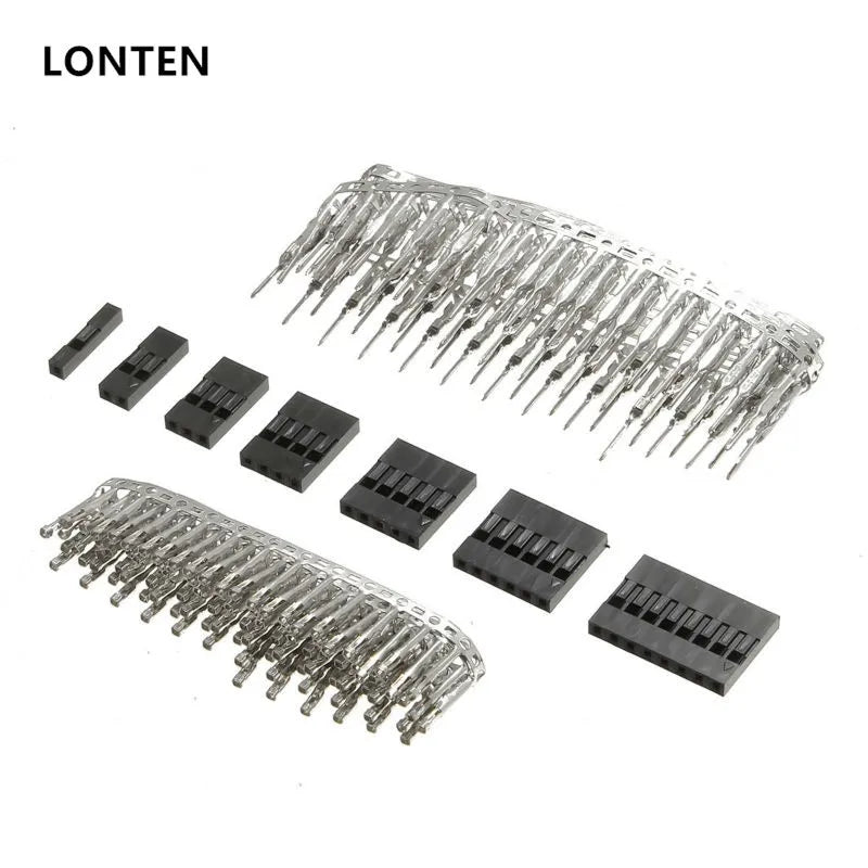 Custom Lonten 310Pcs/box 2.54mm Male Female Dupont Wire Jumper With Header Connector Housing Kit Manufacturer