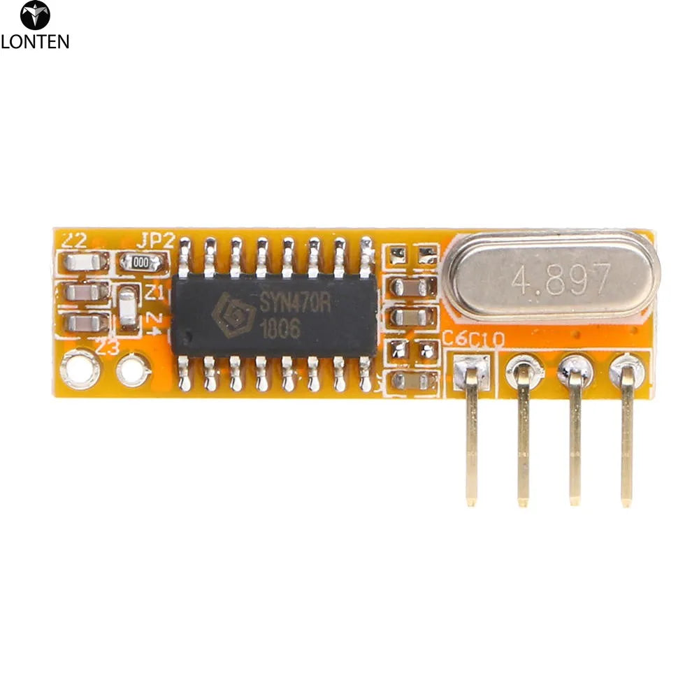 Custom High Quality OEM android board printed circuit board pcb assembly RXB12 315Mhz/433Mhz Superheterodyne Wireless Receiver Module Manufacturer