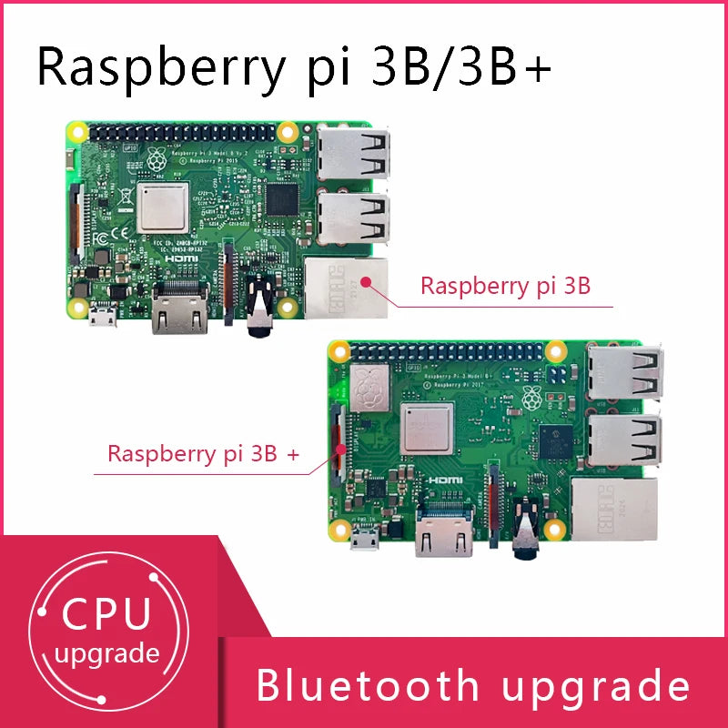 Custom Original Raspberry Pi 3 Model B + Pi3 B Plus Pi 3 Pi 3B With WiFi & BT Manufacturer