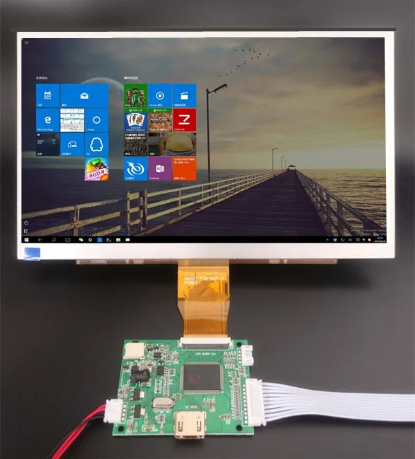 Custom 10.1 Inch 1024*600 HD-Compatible Screen LCD Display With Driver Board Monitor For Raspberry Pi Banana/Orange Pi Mini Computer Manufacturer