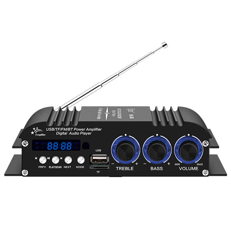 2*60W Audio TPA3118 Power audio Amplifier board Stereo Equalizer HiFi Digital Mp3 Decoder AMP FM Radio Mp3 Player pcb assembly Customize