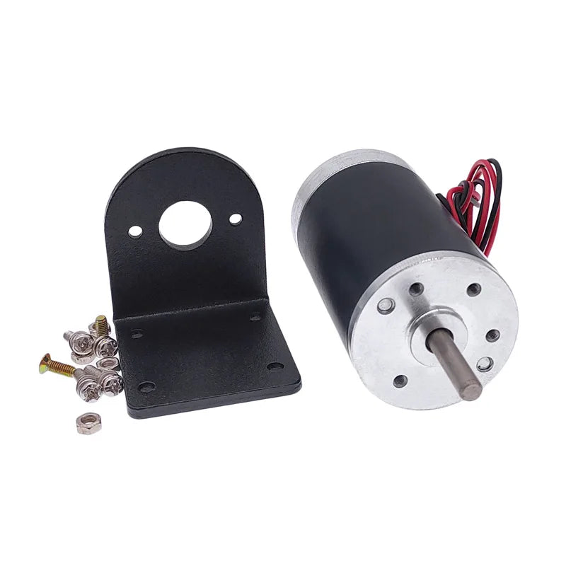 Custom 38 tubular motor with mounting bracket 12V 24V DC motor mounting bracket Manufacturer