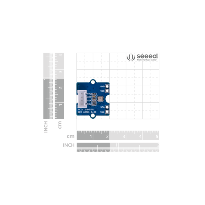 Custom Grove - AHT20 I2C Industrial Grade Temperature and Humidity Sensor Custom PCB battery dmx wireless rgb stick pcba