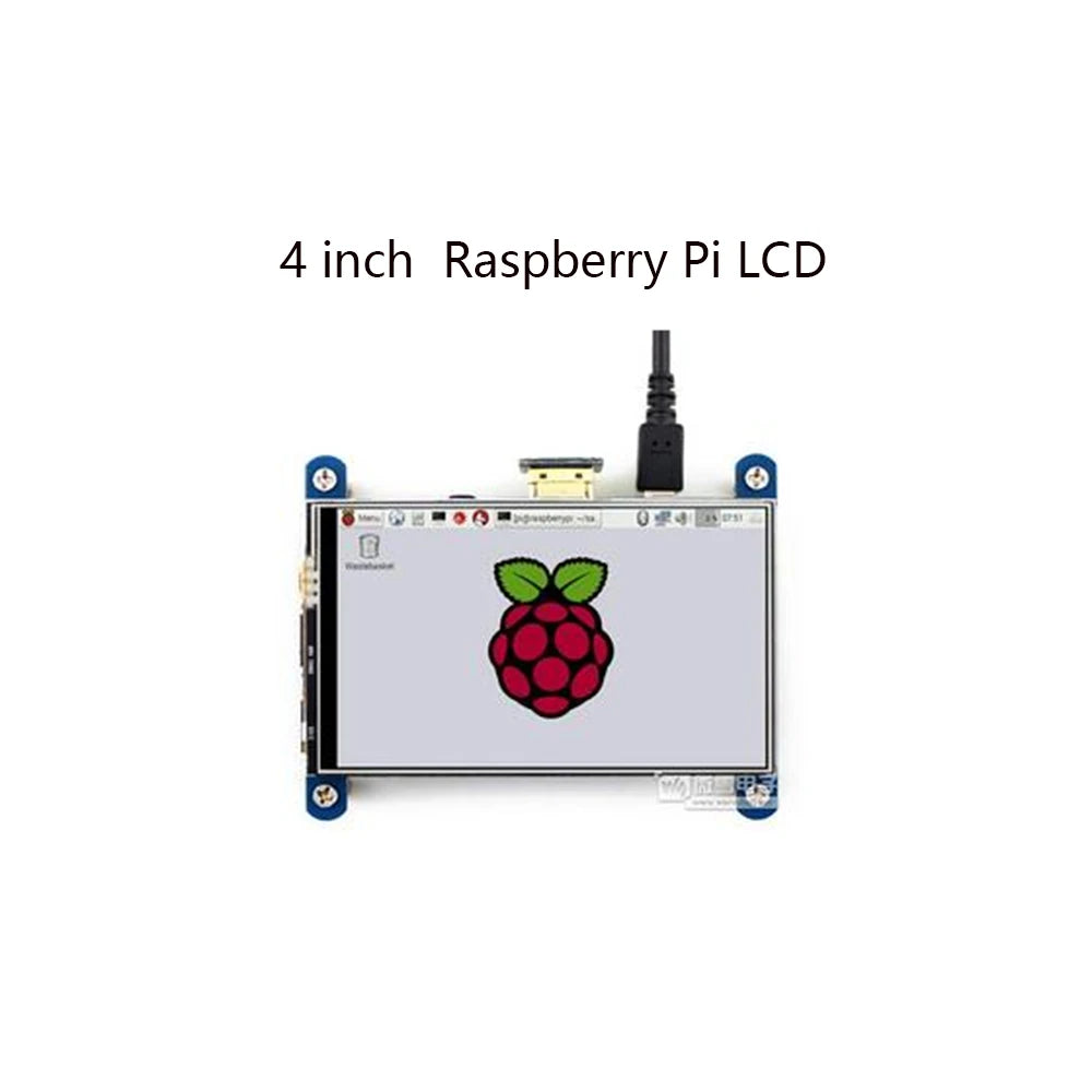 Custom Raspberry Pi LCD touchscreen 4 inch/5 inch 800x480 IPS hd display better than 4.0 inch/5 inch touch screen Manufacturer