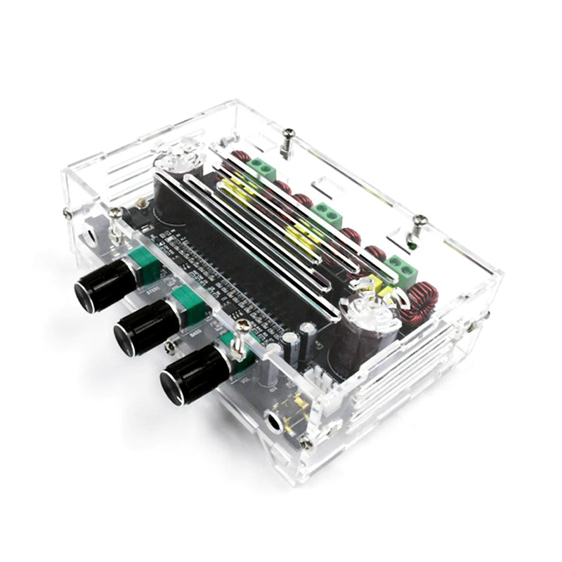 5.0 2*80W+100W TPA3116D2 Audio Power Amplifier Board 2.1 Channel TPA3116 Stereo Subwoofer Equalizer AUX Class D Amp