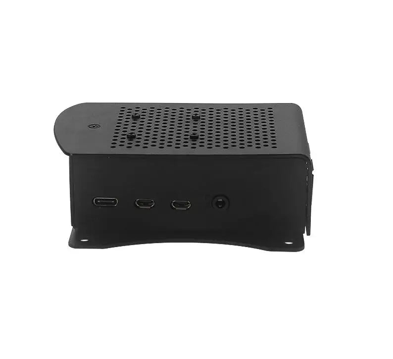 Custom Lonten on stock Aluminum Case Box with high efficient cooling for Raspberry Pi 4- pinup on the wall Manufacturer