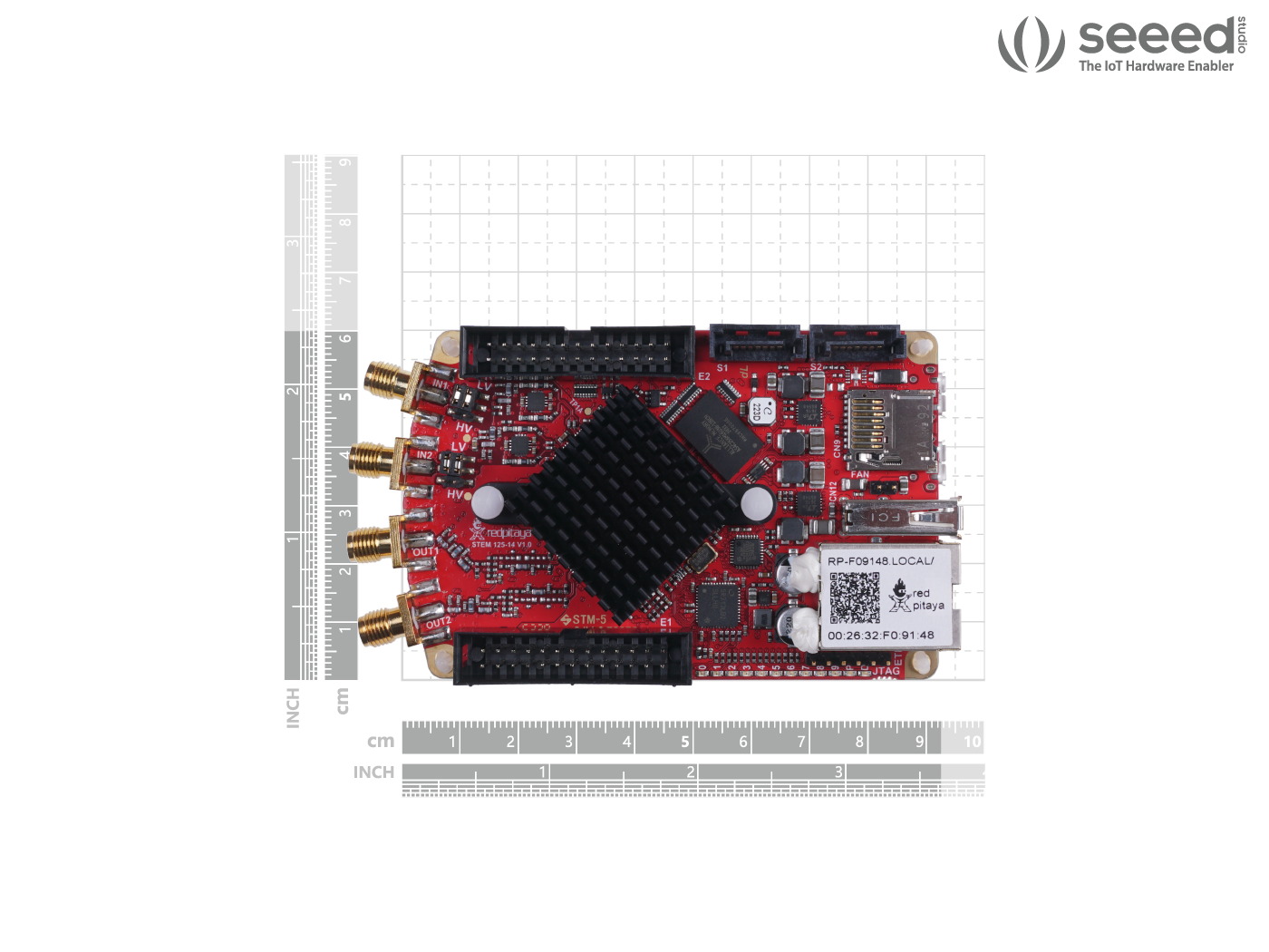 Red Pitaya STEMlab 125-14 Starter Kit Custom PCB 857d smd rework station pcba mxm 3.0 pcba android 5.1 customize