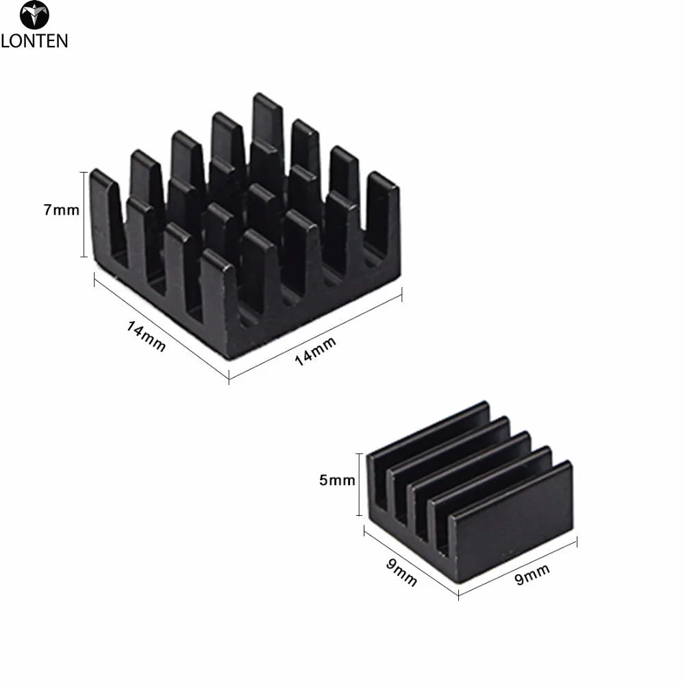 Custom Lonten Raspberry Pi Headsink Aluminum Copper Cooling Modle Kit for Raspberry Pi 3/2/3B + Heat sink for Raspberry Pi 3 Cooling Manufacturer