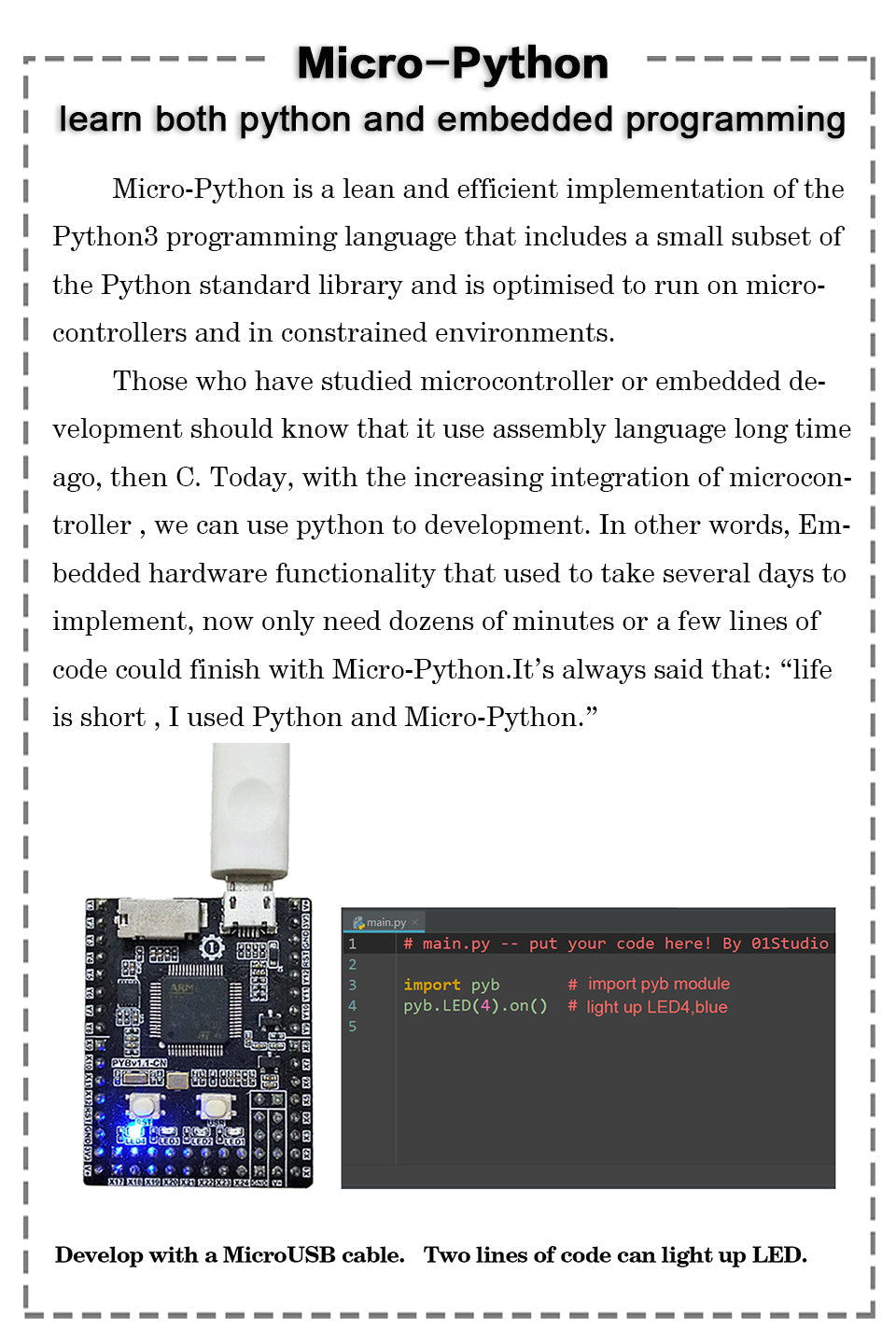 Custom PCB pcba fabrication pyBoard V1.1-CN Micropython STM32 Development Demo Board Embedded Programming iot pcba