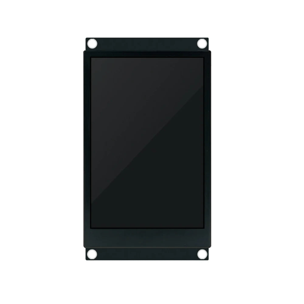Custom 3.5 inch IPS full view UART serial LCD QR code display with shi ...