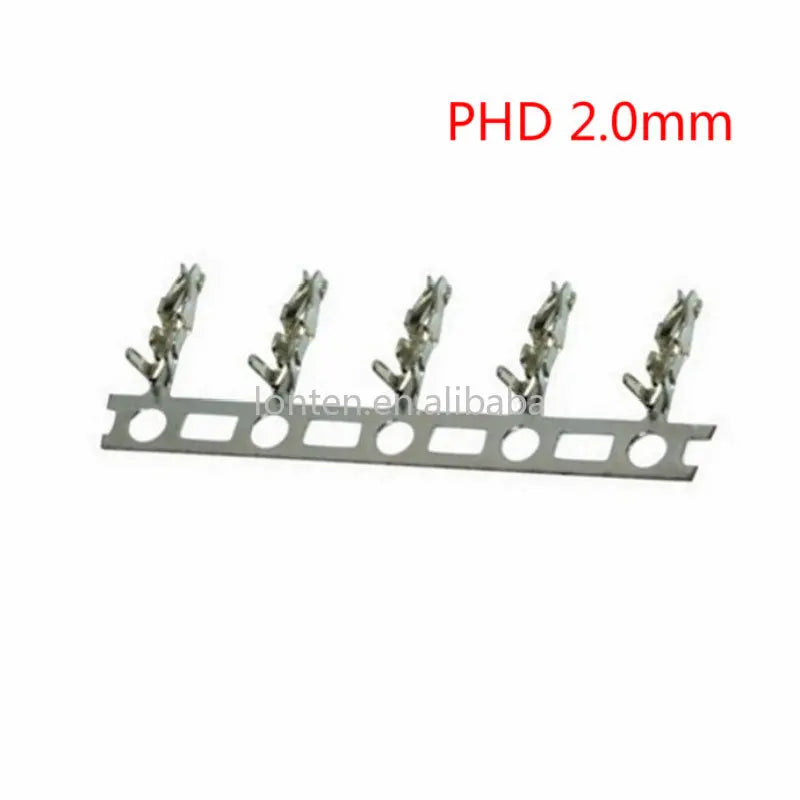 Custom 100PCS PHD2.0 terminal double row 2.0 mating terminal PHD 2.0mm double row connector crimping head insert spring Manufacturer