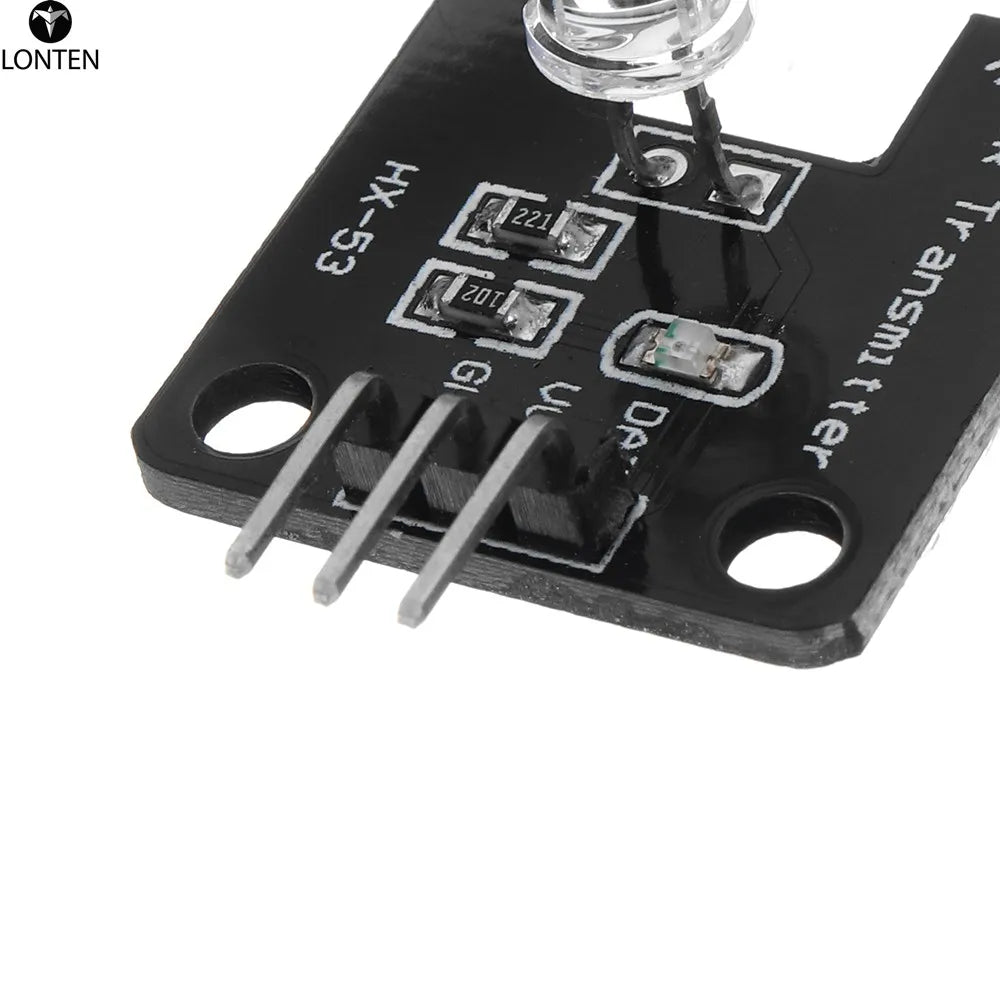 Custom Lonten 10Pcs/Lot Electronic Block Infrared Emission Module IR Transmitter Infrared Sensor Module With LED Manufacturer