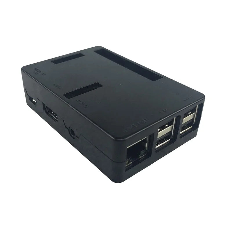 Custom Lonten Raspberry Pi 3 Model B+ ABS Case Black White Transparent ABS Enclosure Box Shell for Raspberry Pi 3/2 Manufacturer