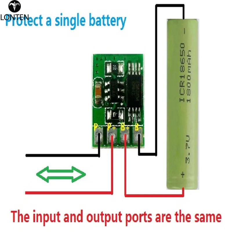 Custom 2pcs 3.7V 4.2V 3A Li-ion Lithium Battery Charger Over Charge Discharge Overcurrent Protection Board Module Manufacturer