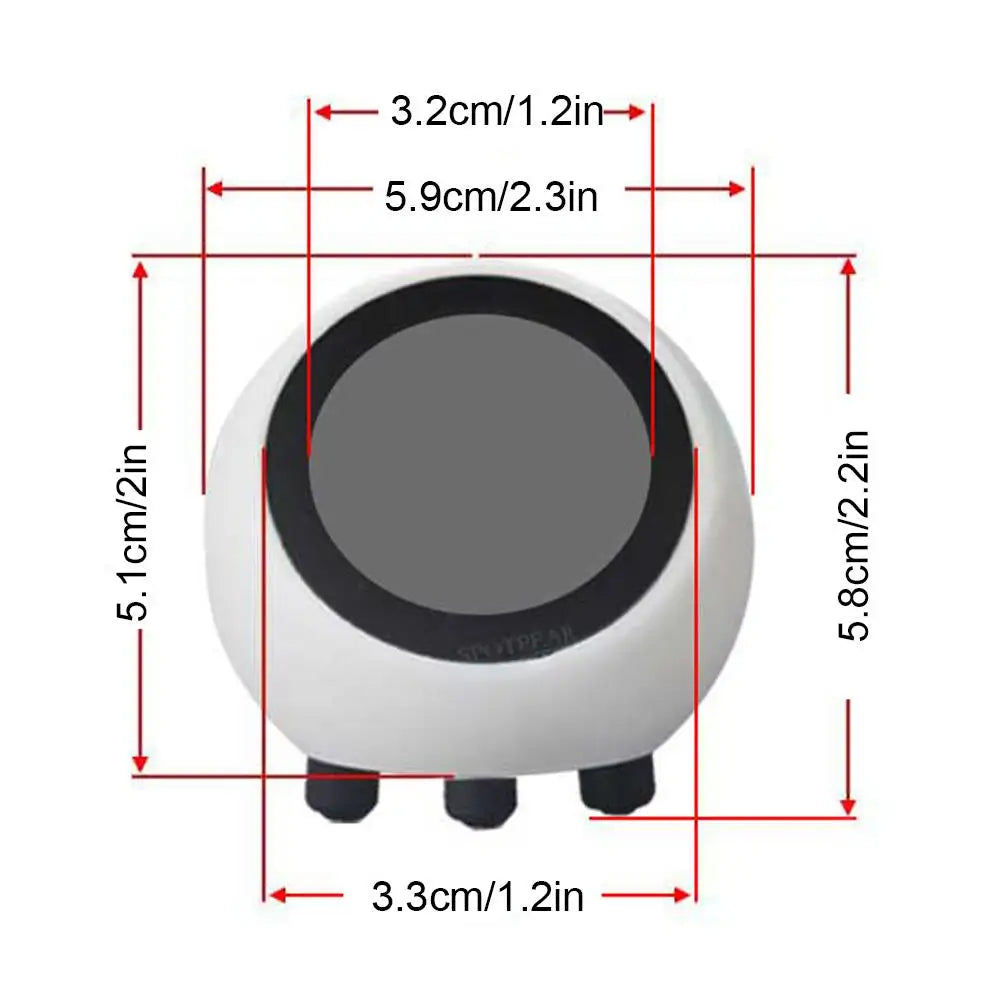 DeepSeek XiaoZhi AI Voice Chat Robot LCD Display Smart Assistant Robot Electronic EYE Clock Desktop Ornament Home Decor