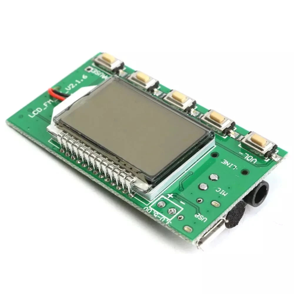 Custom DSP PLL 87-108MHz Digital Wireless Microphone Stereo FM Transmitter Module Board modules Manufacturer