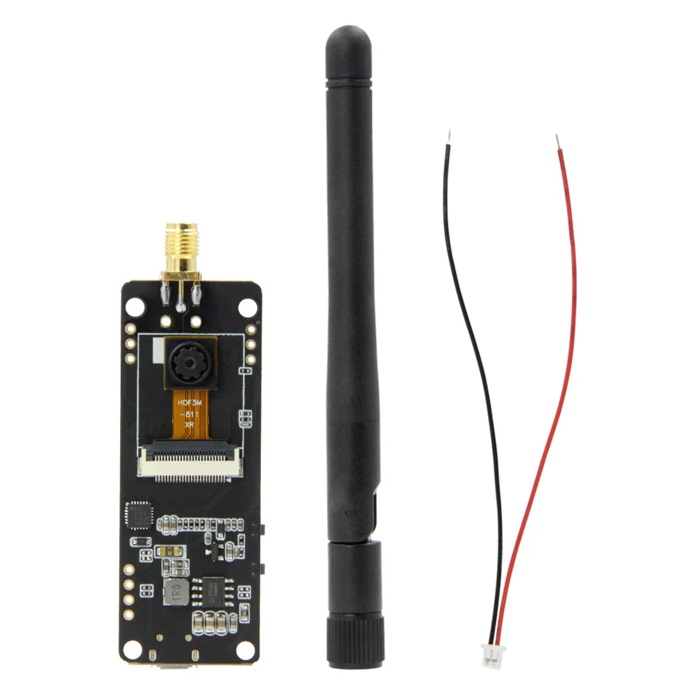 Custom TTGO T-Journal ESP32 Camera Module Development Board OV2640 Camera Wifi 3dbi Antenna 0.91 OLED Camera Board Custom PCB Manufacturer