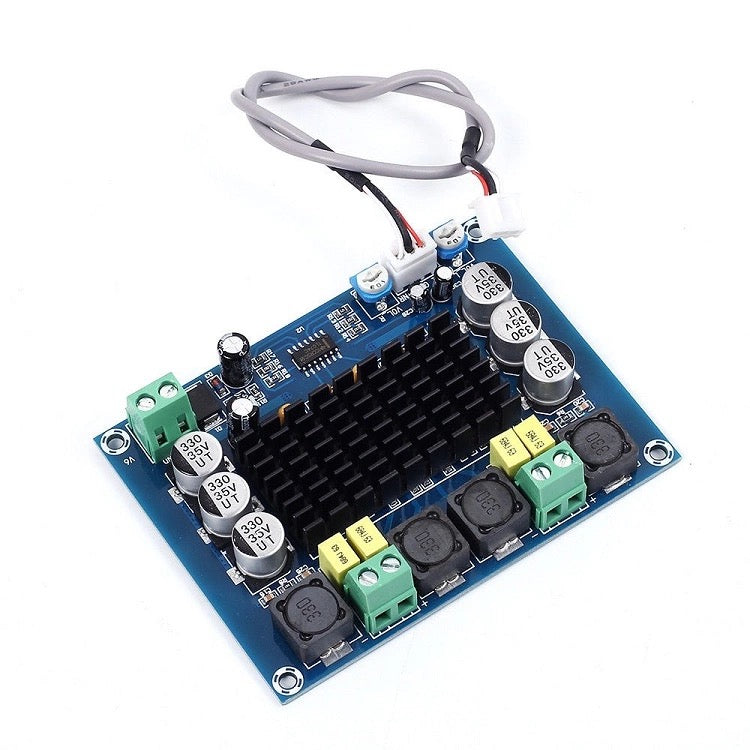 120W*2 TPA3116D2 Stereo Audio Amplifier Board Dual-channel Digital Class D Power Amplificador Modul 12V-24V DIY pcb assembly Custom