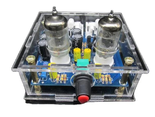 Custom 6J1 tube pre-amplifier HIFI Headphone Amplifier Vacuum Tube Preamplifier Kit modules Manufacturer