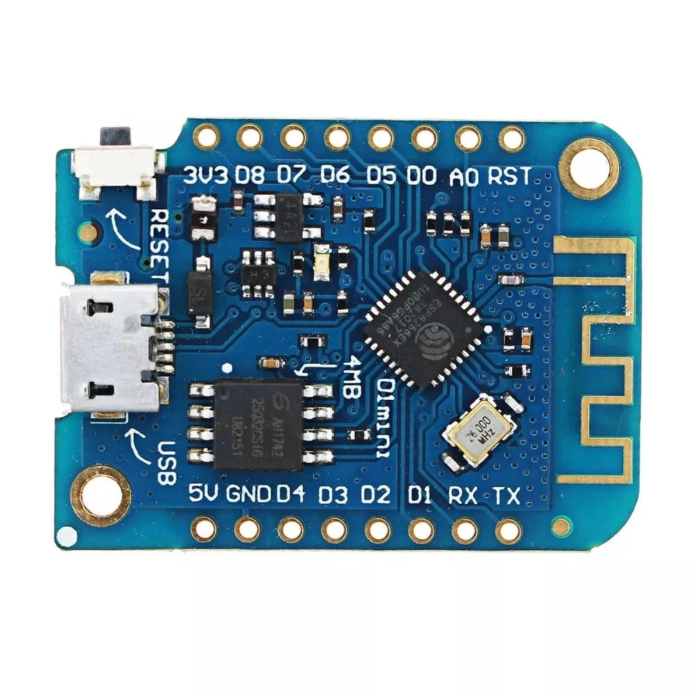 Custom D1 Mini V3.0.0 WIFI Internet Of Things Development Board Based ESP8266 4MB MicroPython Nodemcu modules Manufacturer