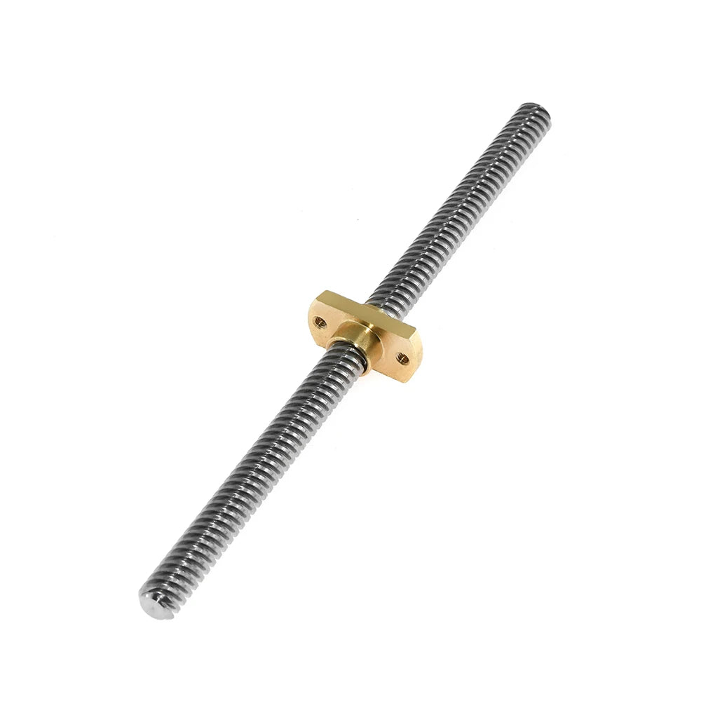 Custom T8 lead screw nut Pitch 2mm Lead 8mm Brass T8 x 8mm Flange Lead Screw Nut for CNC Parts Ender 3 CR-10 3D Printer Accessories Manufacturer