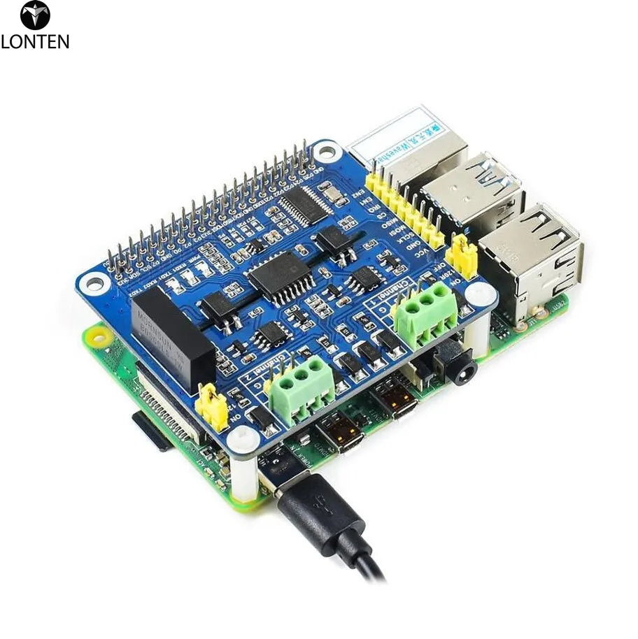 Custom 2-Channel Isolated RS485 Expansion HAT for Raspberry Pi, SC16IS752+SP3485 Solution, with Multi Onboard ProtectionCircuit Manufacturer