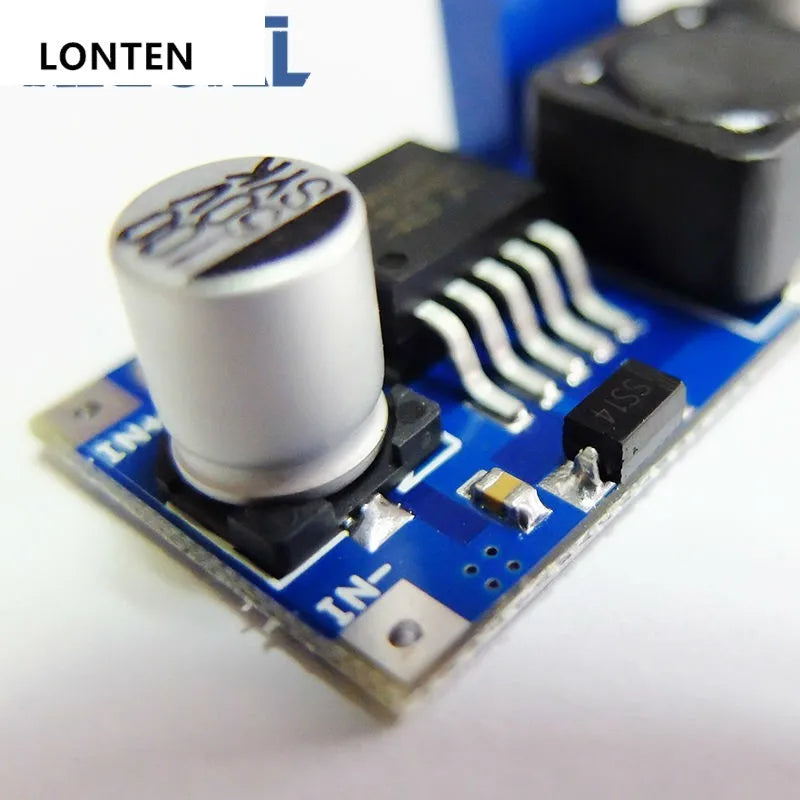 Custom China Manufacture circuit board, pcb& assembly LM2596 DC-DC Adjustable Step Down Power Supply Module Manufacturer
