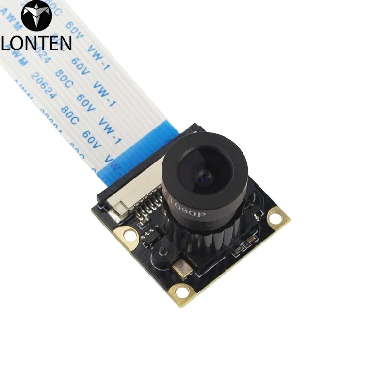 Custom Custom Lonten Raspberry Pi 3 Night Vision Camera 5MP Adjustable-focus OV5647 Sensor Camera + 30CM FFC for Raspberry Pi 3 Model B Plus Manufacturer