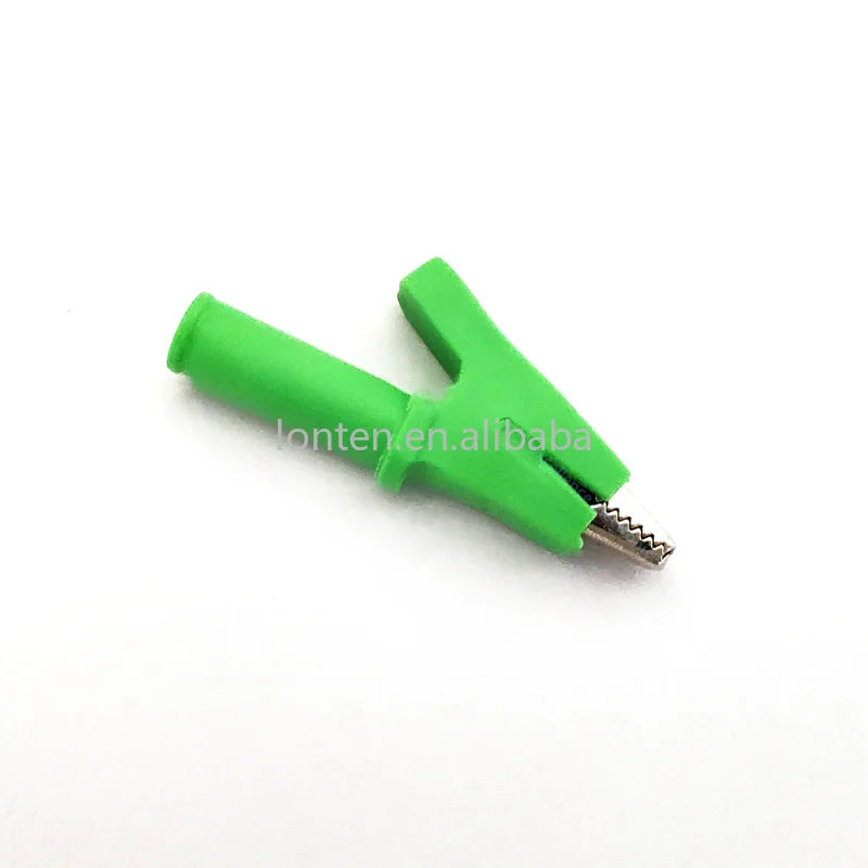 Custom Custom 5PCS/Lot Crocodile Alligator Clips with 4mm Socket Banana Jack Test Clamp Wire Clip 10mm Hole Power Test Clip Manufacturer