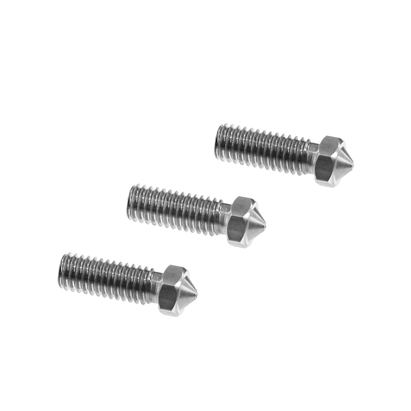 Custom 2pcs/lot All-Metal Volcano Stainless Steel Nozzles For 3D Printer 0.2mm-1.2mm For 1.75mm Lengthen M6 Nozzles for Sidewinder X1 Manufacturer