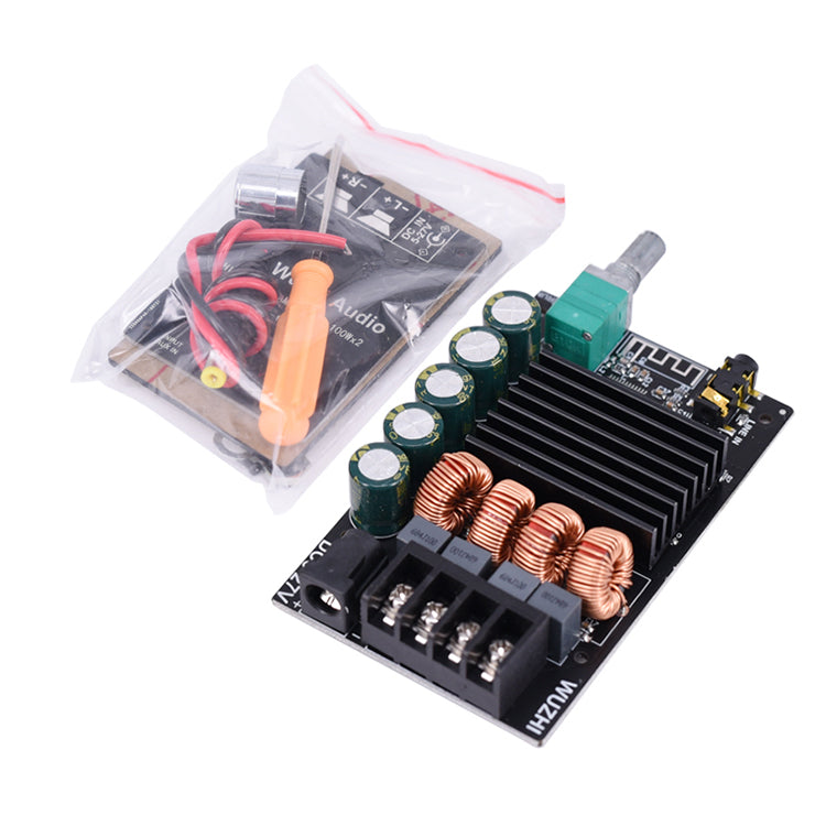 TPA3116D2 2*100W Audio Power Amplifiers Stereo Subwoofer HiFi Class D Digital TPA3116 Music Home Theater AUX AMP pcb assembly customize