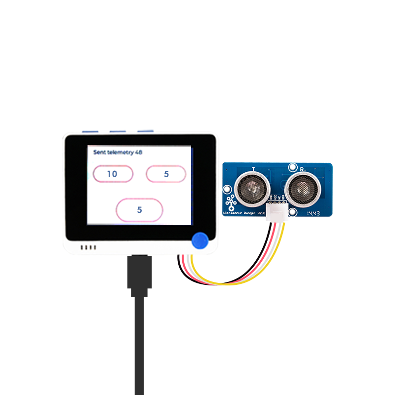 People Counting System built with Wio Terminal and Ultrasonic Sensor Custom PCB nebulizer pcba computer pcba customize