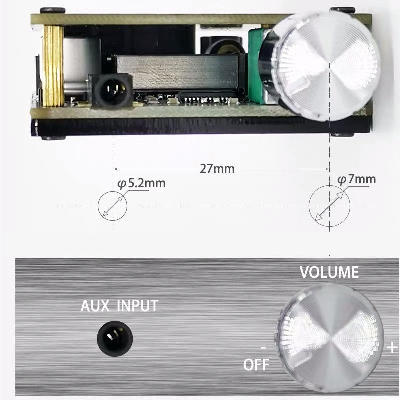 TPA3116D2 2*100W Audio Power Amplifiers Stereo Subwoofer HiFi Class D Digital TPA3116 Music Home Theater AUX AMP pcb assembly customize