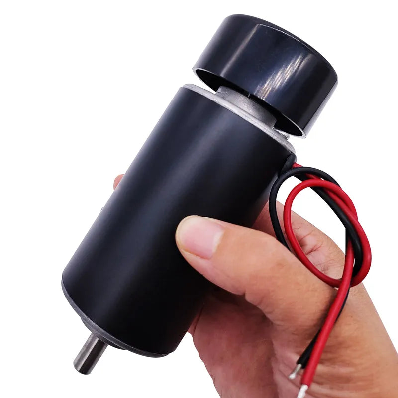 Custom Spindle motor DC 12-48v 200W 300W 400W 500W 800W dc Machine Tool brush air cool for CNC engraving machine Manufacturer