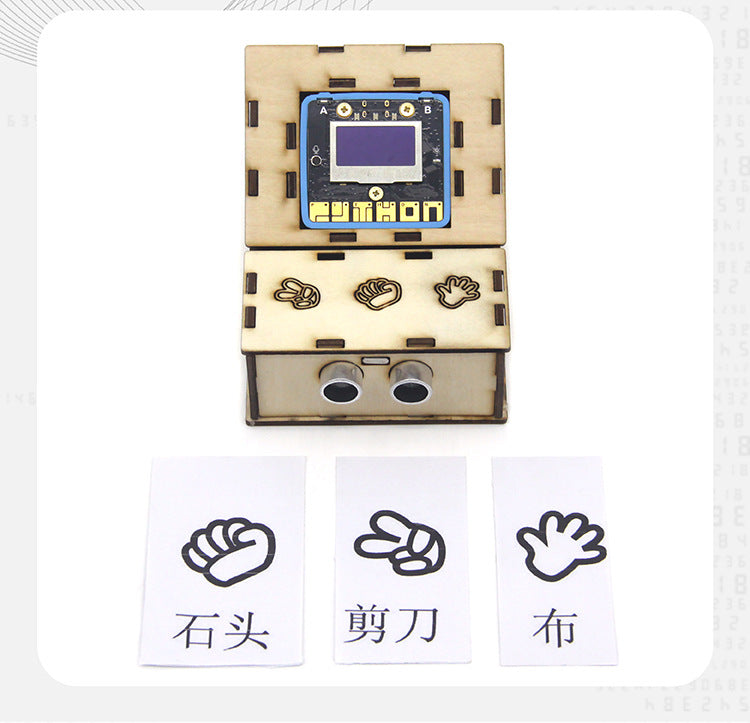 Control Board DIY Production Maker Programming Learning Kit Stone Scissors Cloth Guess Boxing Game Machine Man-Machine Battle