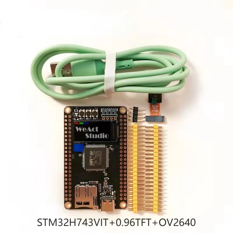 Custom WeAct STM32H7 STM32H743 STM32H743VIT6 STM32 Board 2M Flash 1M RAM Learning Board 94v0 lcd oem pcba Manufacturer
