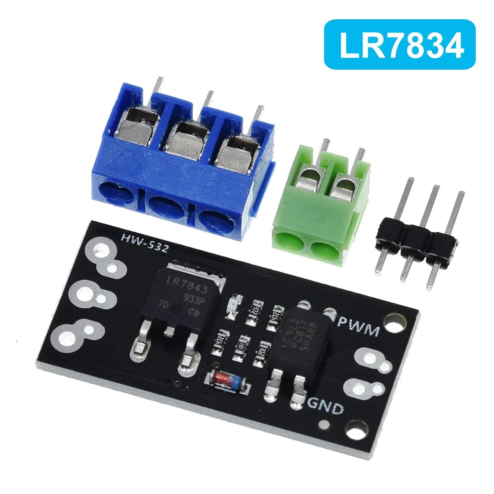 Custom FR120N LR7843 AOD4184 D4184 Isolated MOSFET MOS Tube FET Module Replacement Relay 100V 9.4A 30V 161A 40V 50A Board Manufacturer