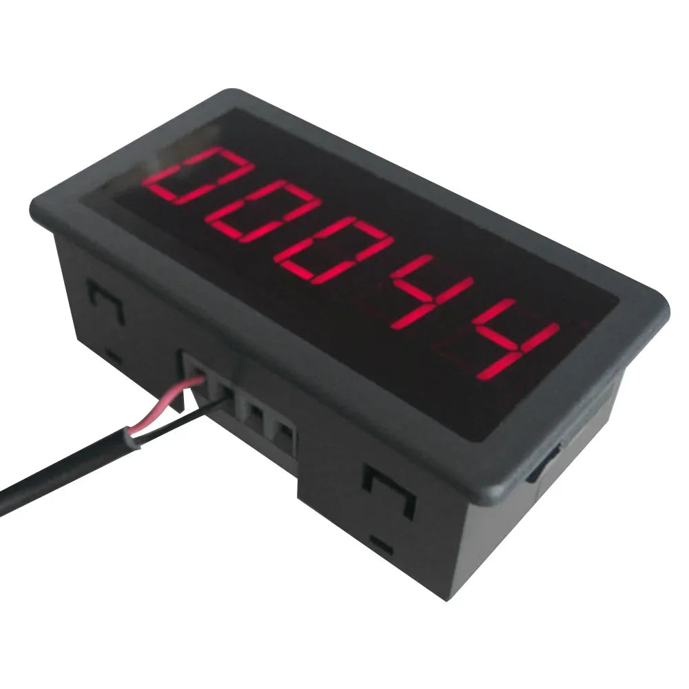 Custom LCD Digital Counter Module DC12V-24V Electronic Totalizer with NPN Signal Interface 1~999999 Times Counting Range Manufacturer
