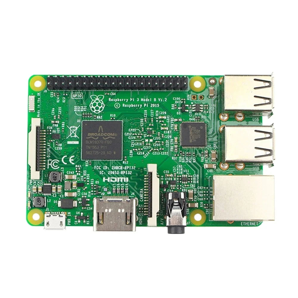 Custom Hot Raspberry Pi 3 Model B starter kit-pi 3 board case EU power plug/with logo Heatsinks pi 3b with wifi Manufacturer