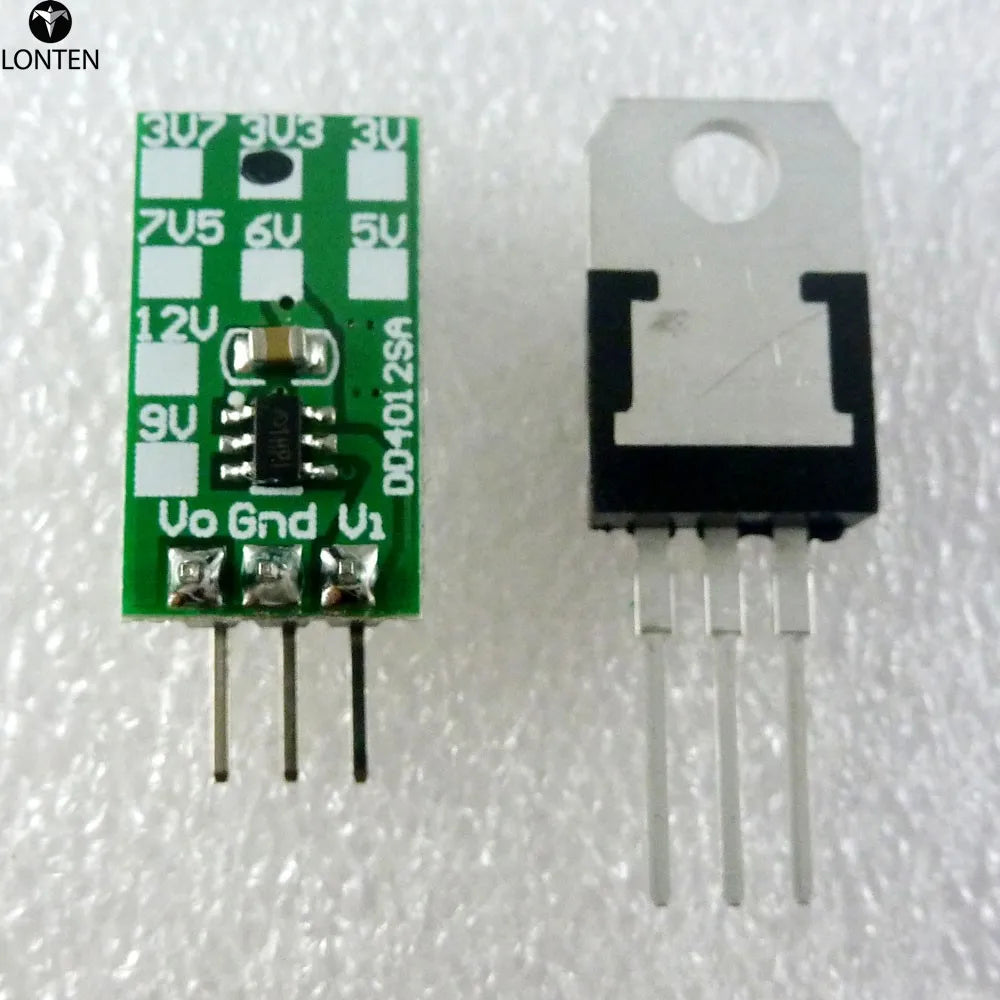 Custom 4012SA_5V 6.5-40V to 5V DC DC Converter Step-Down Buck Module Voltage regulator Directly replace TO-220 L7805 LM7805 LDO IC Manufacturer