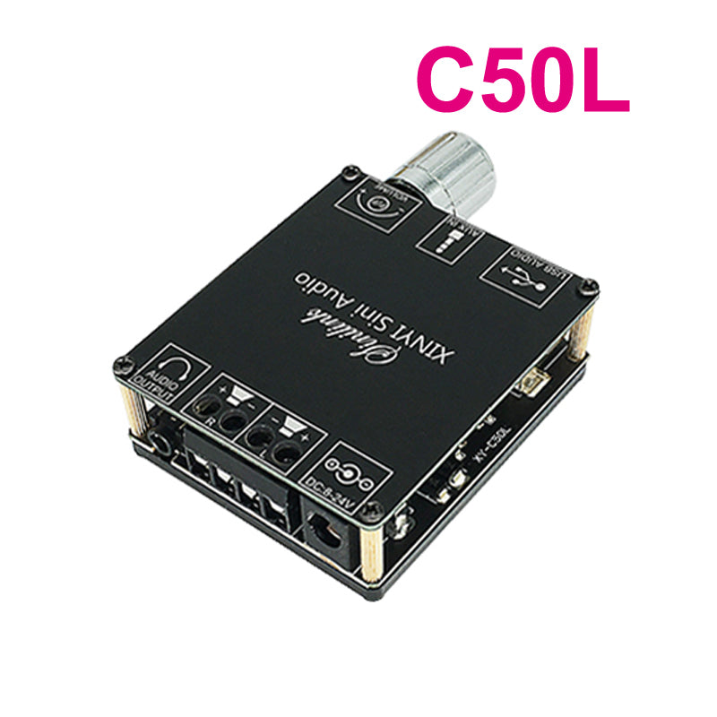 2*100W 5.0 Digital Power Amplifier Board AUX TPA3116 Class D 2.0 CH Stereo Home Music Wireless Module Audio AMP pcb assembly Customize