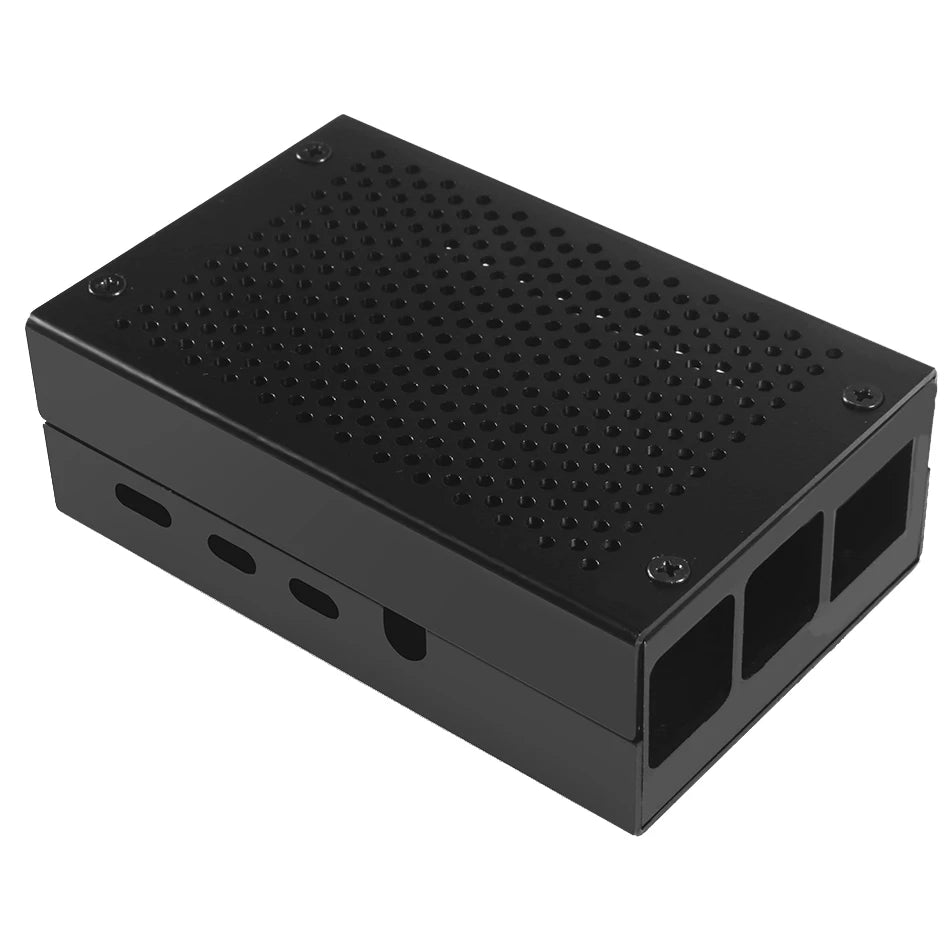 Custom Lonten on stock Raspberry Pi 4 Aluminum Case Box heat sink Cooling fan with high efficient cooling for Raspberry Pi 4 Manufacturer