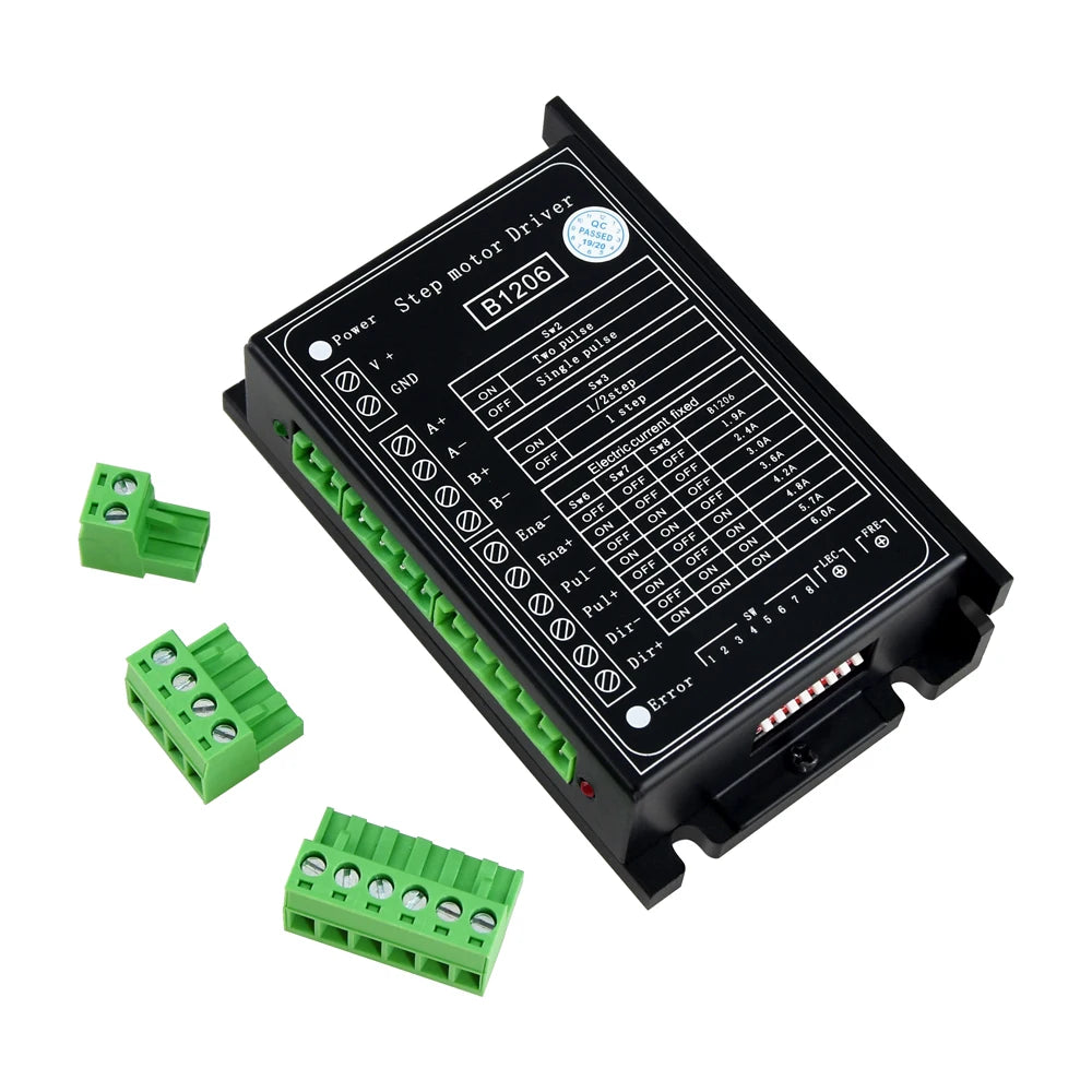 Custom B1206 Stepper / Half Step Driver Two Phase Stepper Motor Driver Supply Voltage 120V Working Current 6A CNIM Hot Manufacturer