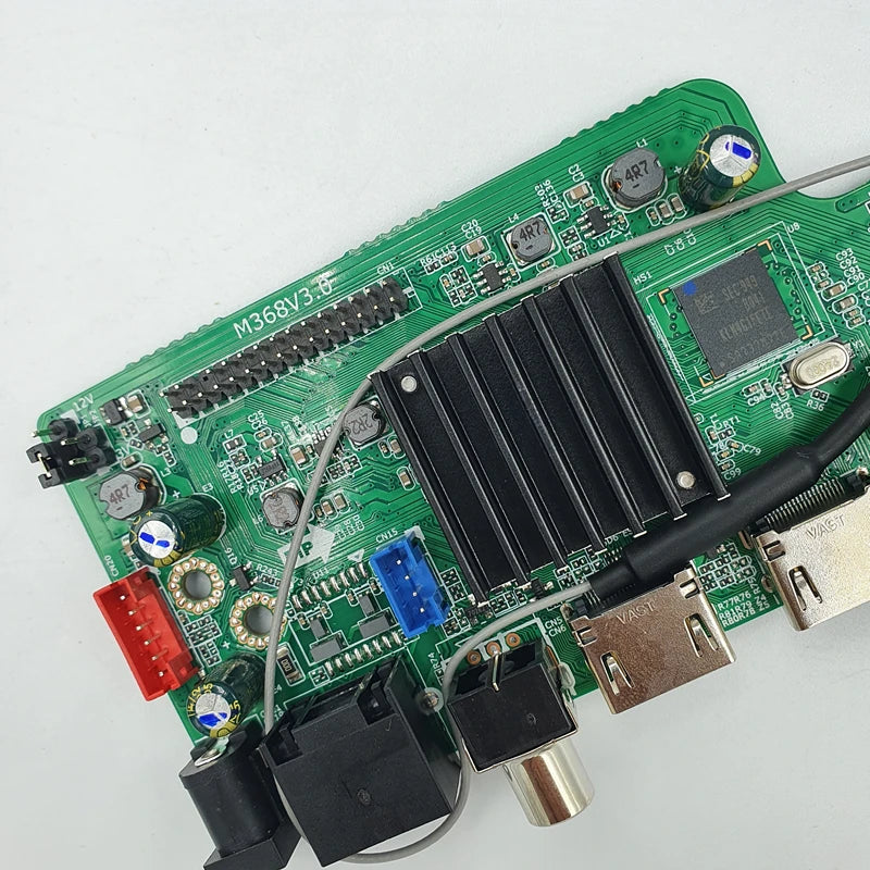 Custom MS368V3.0 Quad Core Web Television Motherboard with Remote Control LCD Driver Board Support RJ45 DTMB Analog TelevisionManufacturer