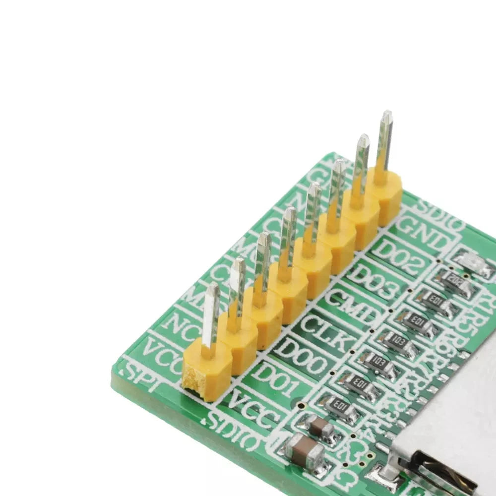 Custom 3.5V / 5V Module TF Card Reader SDIO/SPI Interface Mini TF Card Module Manufacturer