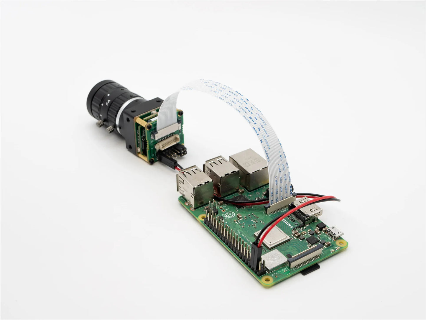 Custom PCBA 5MP Global Shutter Machine Vision MIPI CSI-2 Camera, MV-MIPI-IMX264M for All Raspberry Pi and Jetson NX and Nano Manufacturer