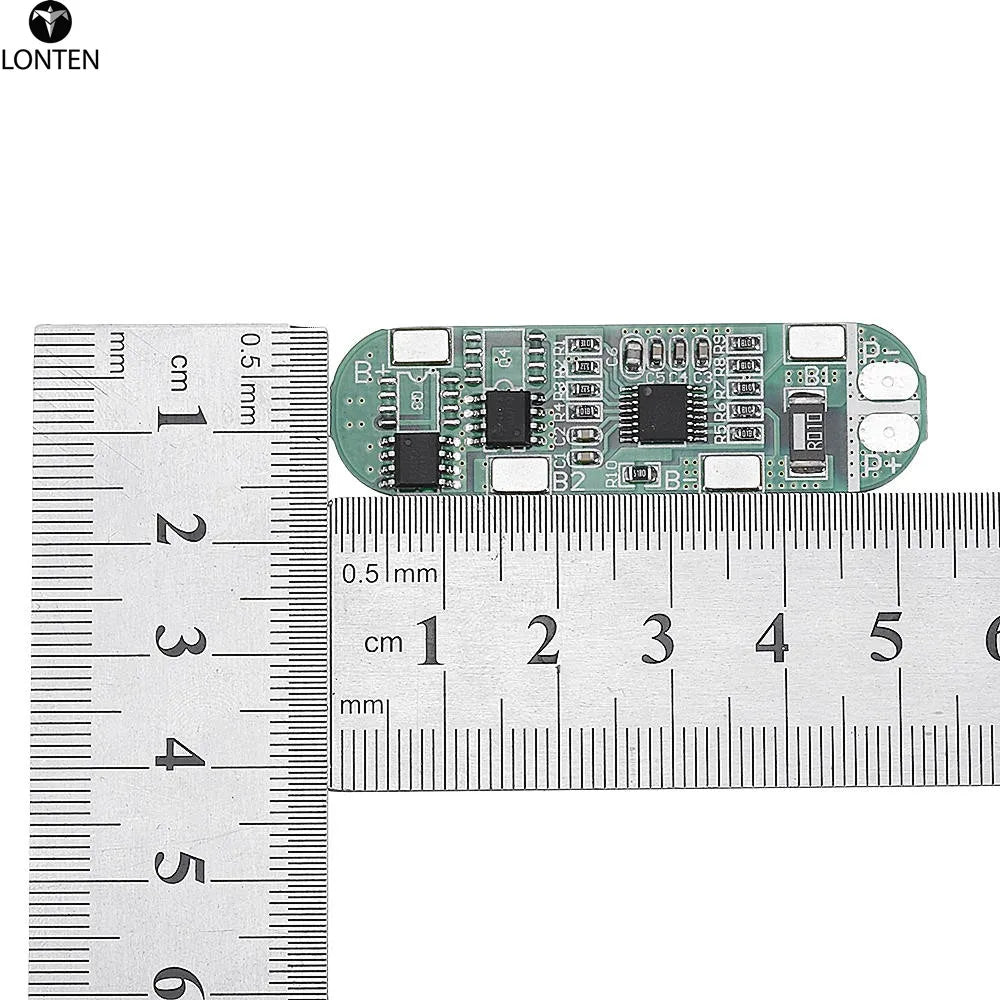 Custom 3S 18650 4A 11.1V BMS Li-ion Battery Protection Board 2 layer FR4 electronics printed circuit board manufacturer Manufacturer