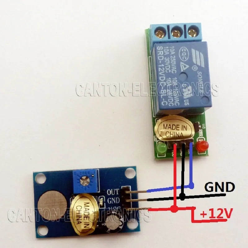 Custom OEM TB409 1 Channel DC 12V Time Relay Module for Touch Sensor Delay Switch Manufacturer